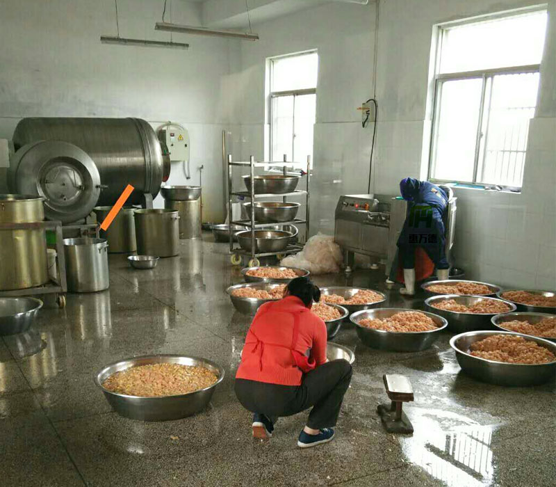 滾揉機用戶現場