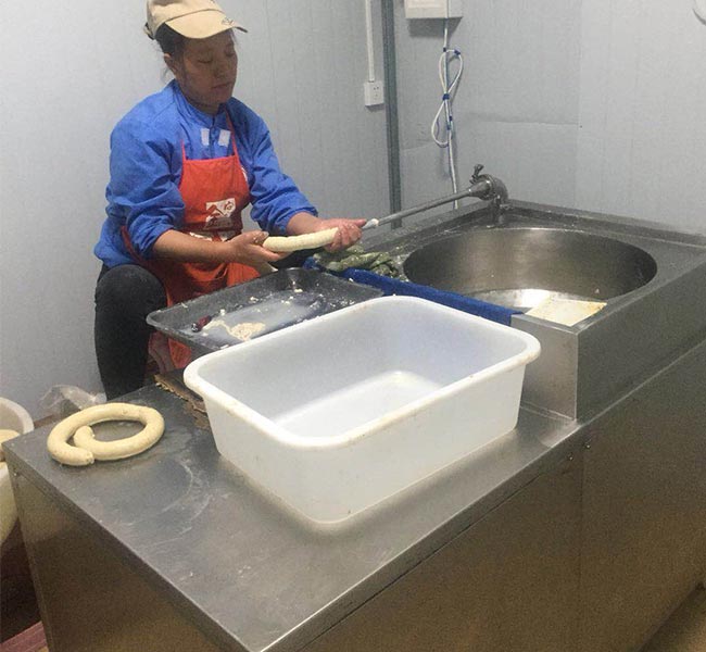 液壓灌腸機用戶使用現場